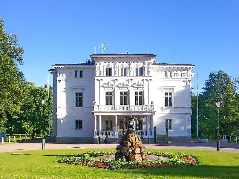 Nolhaga slott en sommardag
